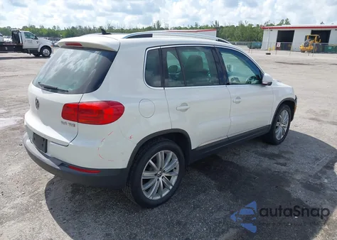 2012 Volkswagen Tiguan Se from USA, damaged, VIN WVGAV7AX2CW598521
